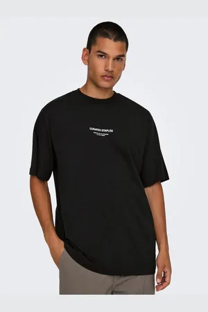 Only & Sons Shirt met ronde hals ONSCURATED RLX PRINT SS TEE