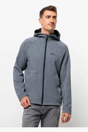 Jack Wolfskin Fleecejack met capuchon FERNWEH HOODED JKT M