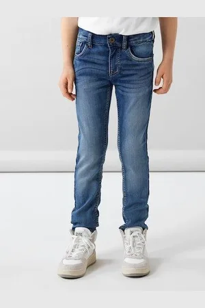 NAME IT Slim fit jeans NKMTHEO XSLIM SWE JEANS 3113-TH NOOS