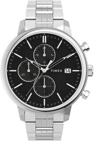 Timex Chronograaf Chicago Quarzuhr, horloge, heren, datum, stopwatchfunctie, 12/24-uurweergave
