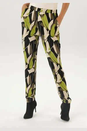 Aniston Comfortbroek met trendy allover-print - nieuwe collectie
