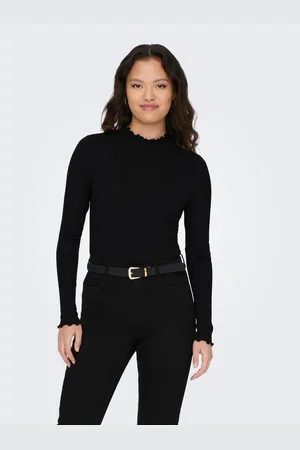 JDY Shirt met lange mouwen FRANSISKA L/S HIGHNECK TOP JRS NOOS