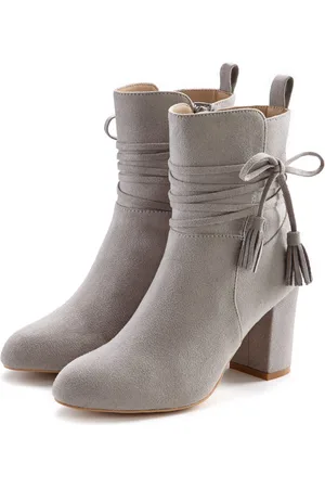 Lascana Laarsjes met blokhak, high-heel enkellaars, enkellaarsjes, laarzen