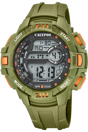 Calypso Chronograaf Digital For Man Polshorloge, quartz, herenhorloge, datum, digitale weergave, stopwatchfunctie