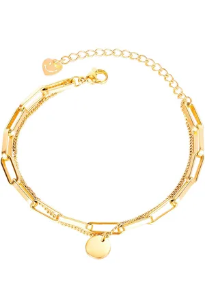 Firetti Armband Sieraden cadeau roestvrijstalen armbanden ankerkettengliederung schijfjes