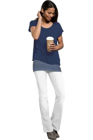 Casual Looks 2-in-1-shirt Shirt + top (1-delig)