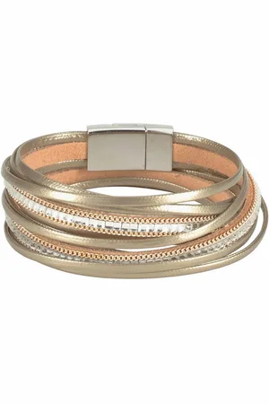 Firetti Wikkelarmband In metallic-look