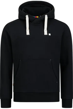 DEPROC-Active Hoodie LinusCMYK II MANNEN zachte fleecejack met kangoeroezak