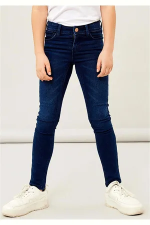 NAME IT Stretch jeans NKFPOLLY DNMTAX PANT van comfortabel stretch-denim