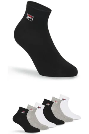 Fila Korte sokken met logo-opschrift (6 paar, Set van 6)
