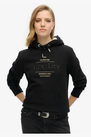 Superdry Hoodie Luxe Metallic Logo Hoodie