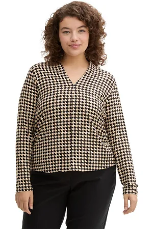 TOM TAILOR Shirt met lange mouwen met patroon