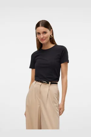 VERO MODA Shirt met korte mouwen VMLULU SS TOP JRS GA NOOS