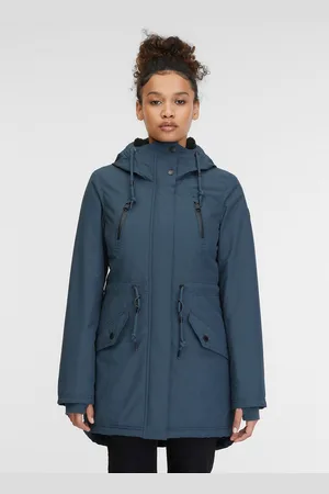 Ragwear Outdoorjack ELSIEN waterafstotende overgangsparka, met verwarmende teddypluche voering