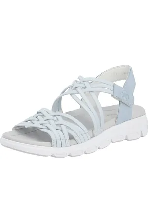 Rieker Sandalen , zomerschoen, sandaal, met elastische bandjes en klittenbandsluiting