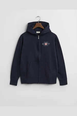 GANT Capuchonsweatvest GRAPHIC FULLZIP HOODIE