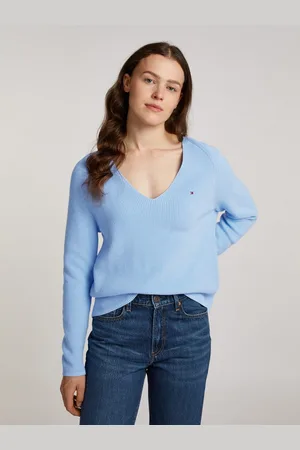 Tommy Hilfiger Gebreide trui CO CARDI STITCH V-NK LS