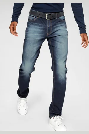 H.I.S Straight jeans DIX rechte pasvorm, lage taille, used-wassing