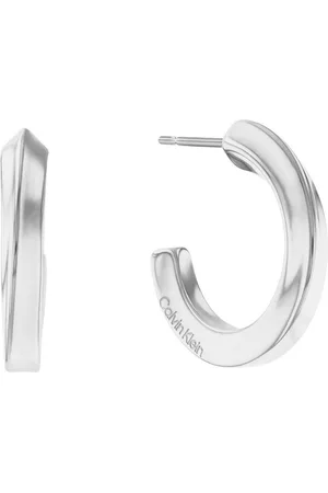 Calvin Klein Oorringen Sieraden roestvrij staal oorbellen damesoorbellen SCULPTURAL