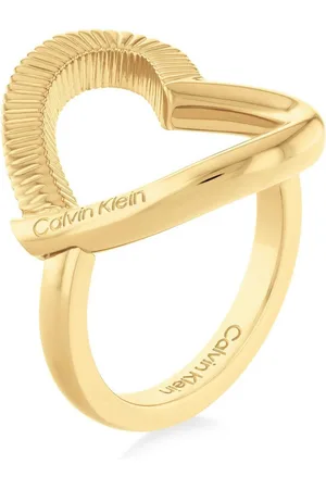 Calvin Klein Ring Sieraden roestvrij staal vinger ring damesring DEFIANT