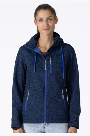 DEPROC-Active Softshell-jack SUN PEAK II WOMEN met afneembare capuchon