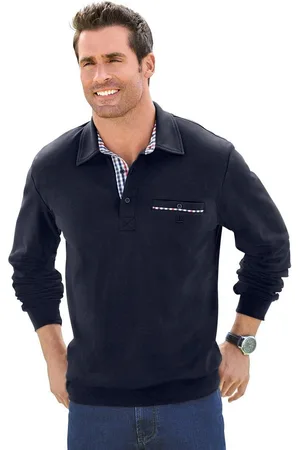 marco donati Poloshirt Shirt met lange mouwen (1-delig)