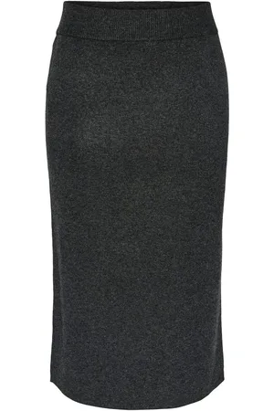 Y.A.S Gebreide rok YASASSI HW MIDI KNIT SKIRT S. NOOS