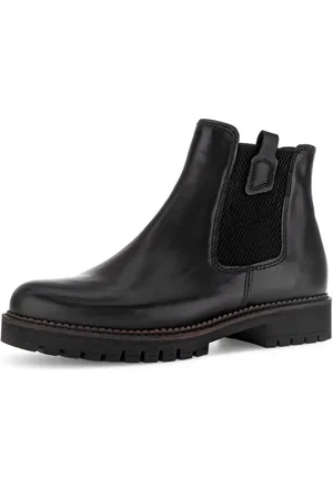 Gabor Chelsea-boots Davos blokhak, herfstmode, in comfortabele schoenwijdte g (= breed)