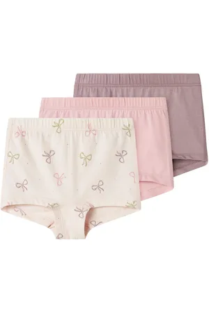 NAME IT Boxershort NMFTIGHTS 3P BARELY PINK BOW NOOS (set, 3 stuks)