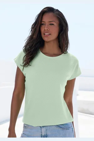 vivance collection Shirt met korte mouwen Van kreukvrije structuurkwaliteit