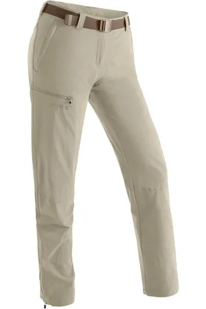 Maier Sports Functionele broek Inara slim Heren wandelbroek, ademende outdoor-broek, 4 zakken, slim fit