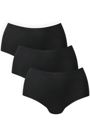 Anita High-waist-slip Essential High-Waist-Slip set van 3 onzichtbaar onder strakke kleding, naadloos, rekbaar (3 stuks)