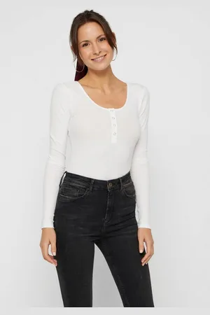 Pieces® Shirt met lange mouwen PCKITTE LS TOP NOOS BC