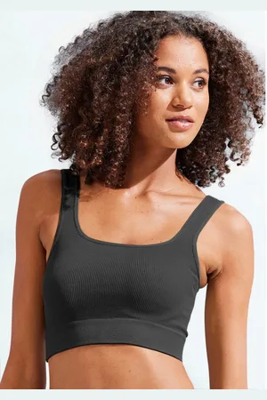 Lascana Crop-top - Seamless Top Naadloos top met ribstructuur