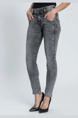 Herrlicher Slim fit jeans COSY SLIM Modellerend effect door ingewerkte geer
