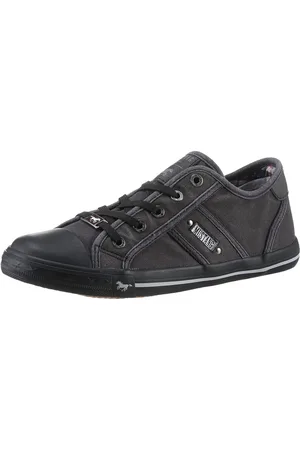 Mustang Sneakers , vrijetijdsschoen, lage schoen, veterschoen met mustang merklabel
