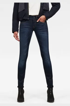 G-Star Skinny fit jeans Lynn Mid Waist Skinny moderne versie van het klassieke 5-pocket-design