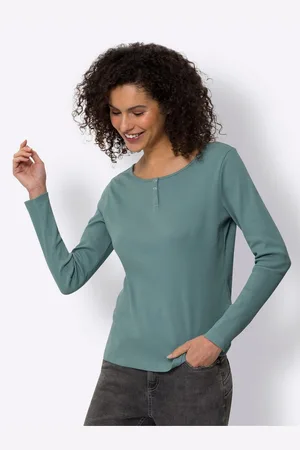 Heine Shirt met lange mouwen Shirt (1-delig)