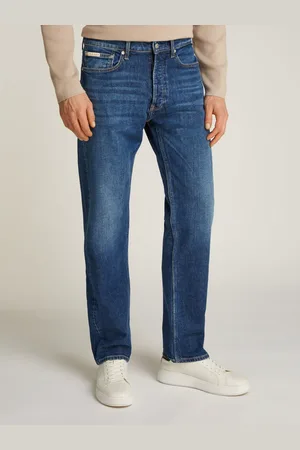 Calvin Klein Straight jeans STANDARD STRAIGHT Muntzakje, logo borduursel