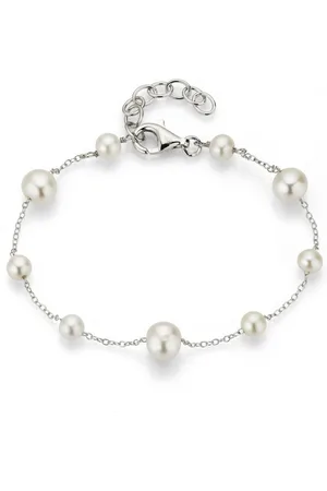 Firetti Zilveren armband Sieraad cadeau armbanden armbandketting Made in Germany - met zoetwater-cultivéparel