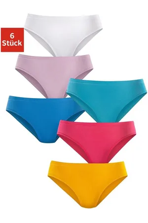 Petite Fleur Jazz-hipsters van puur katoen (6 stuks, Set van 6)