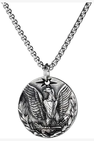 Firetti Ketting met hanger Sieraad cadeau eagle munt