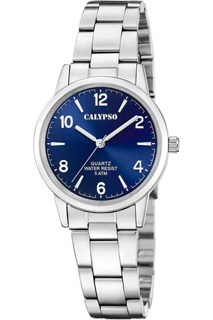 Calypso Kwartshorloge Basic Horloge, dameshorloge, stalen band, analoog