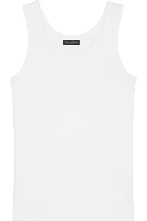 Marc O’ Polo Muscle-shirt Iconic rib in aansluitend model (2-delig, Set van 2)