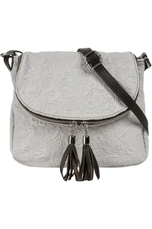 Samantha Look Schoudertas echt leer, made in italy