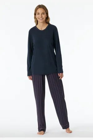 Schiesser Pyjama "Comfort Nightwear" met coole patroonbroek (2-delig)