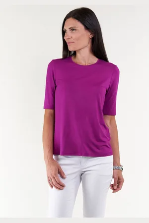 Seidel Moden T-shirt met ronde hals, made in germany