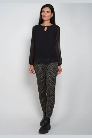 Seidel Moden Blouse met lange mouwen Made in Germany