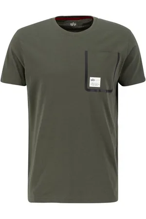 Alpha Industries T-shirt Men - T-Shirts Label Pocket T-Shirt