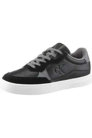Calvin Klein Plateausneakers CLASSIC CUPSOLE MG WMM vrijetijdsschoen, lage schoen, veterschoen met zij ck-logo